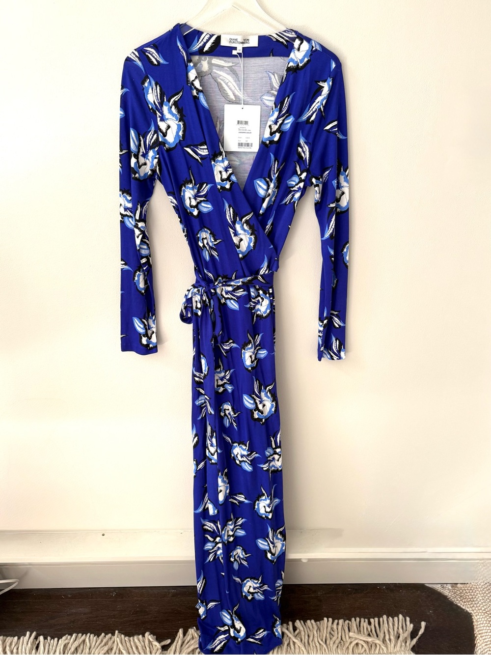 Diane von Furstenberg NWT Wrap Maxi Dress 8